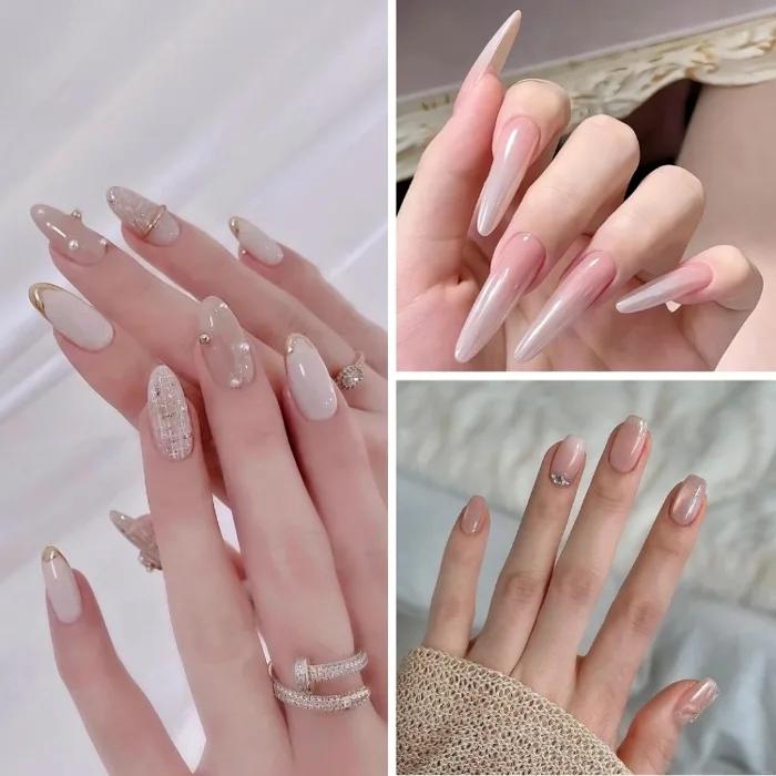 TOP các mẫu nail màu trắng ĐẸP TINH TẾ phù hợp với mọi trang phục