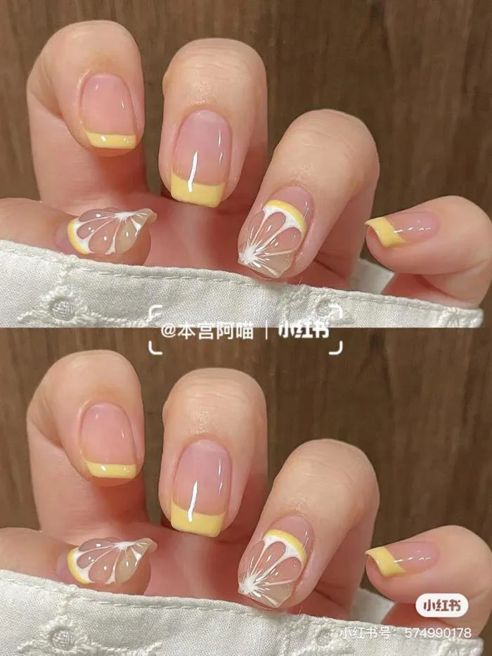 101+ Mẫu nail màu vàng xinh xắn, trẻ trung và tôn da cho nàng