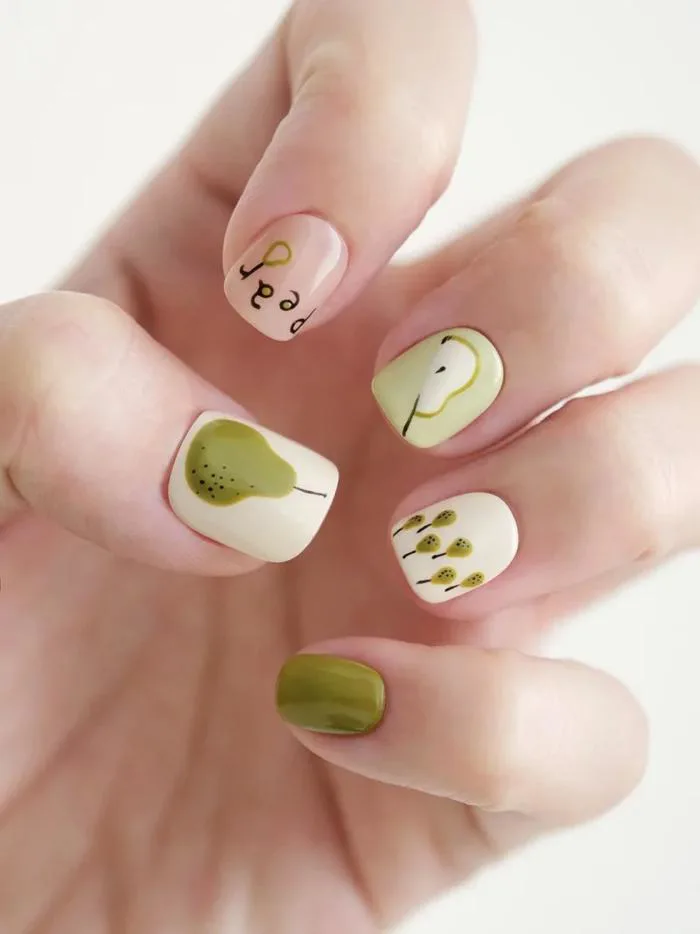 99+ mẫu nail xanh bơ tươi trẻ, trong veo cho nàng xinh đẹp mỗi ngày