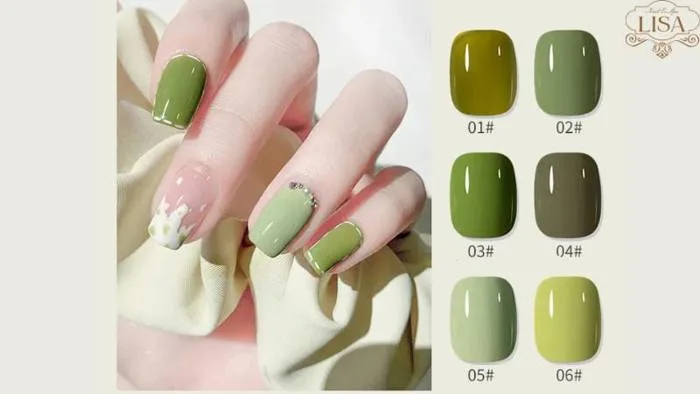 99+ Mẫu nail màu xanh bơ đẹp trẻ trung cho các nàng cực xinh