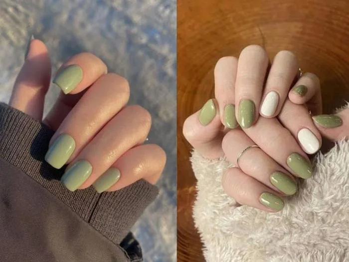40+ mẫu nail màu xanh độc đáo, đầy sức hút