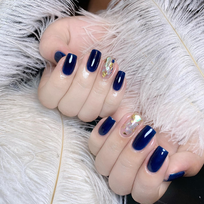 55+ Mẫu Nail Màu Xanh Dương Nhạt, Đẹp, Nhẹ Nhàng | TIKI