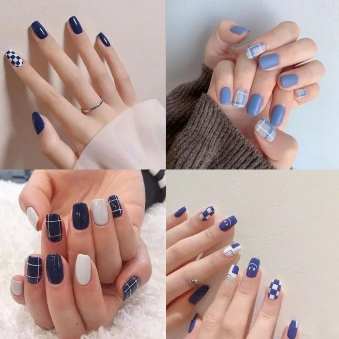 Bỏ Túi 20+ Mẫu Nail Màu Xanh Dương Thanh Lịch, Cá Tính