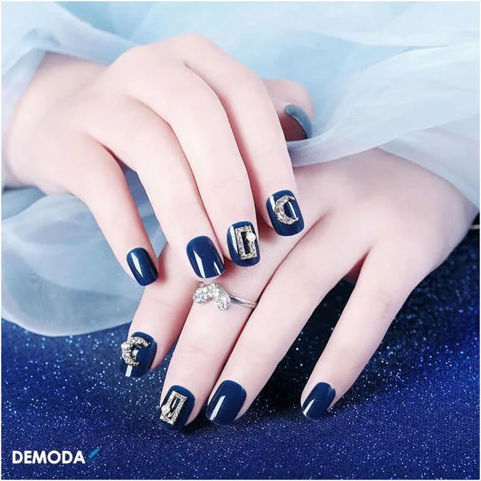 50+ Mẫu Nail Xanh Đẹp, Quý Phái, TÔN KHÍ CHẤT THANH CAO | Bạn gái,