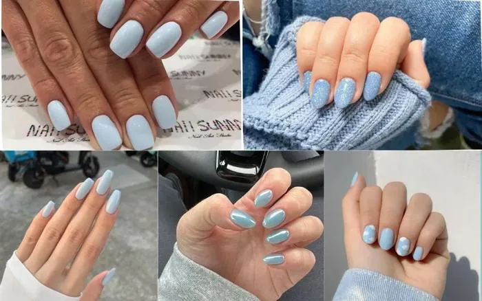 Tổng Hợp 150+ Mẫu Nail Màu Xanh Dương Hot Trend 2026