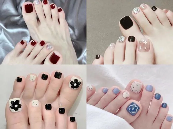 40+ mẫu móng chân đẹp và cách chăm sóc màu móng bền như mới