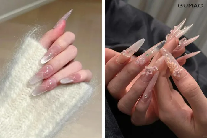 Mẫu nail nhọn QUYẾN RŨ thu hút mọi ánh nhìn cho phái nữ