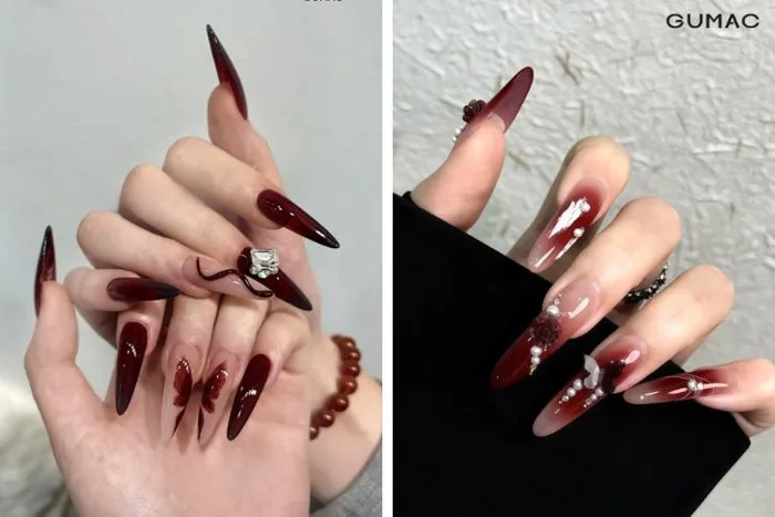 Mẫu nail nhọn QUYẾN RŨ thu hút mọi ánh nhìn cho phái nữ