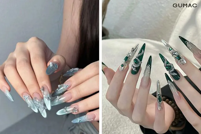 Mẫu nail nhọn QUYẾN RŨ thu hút mọi ánh nhìn cho phái nữ