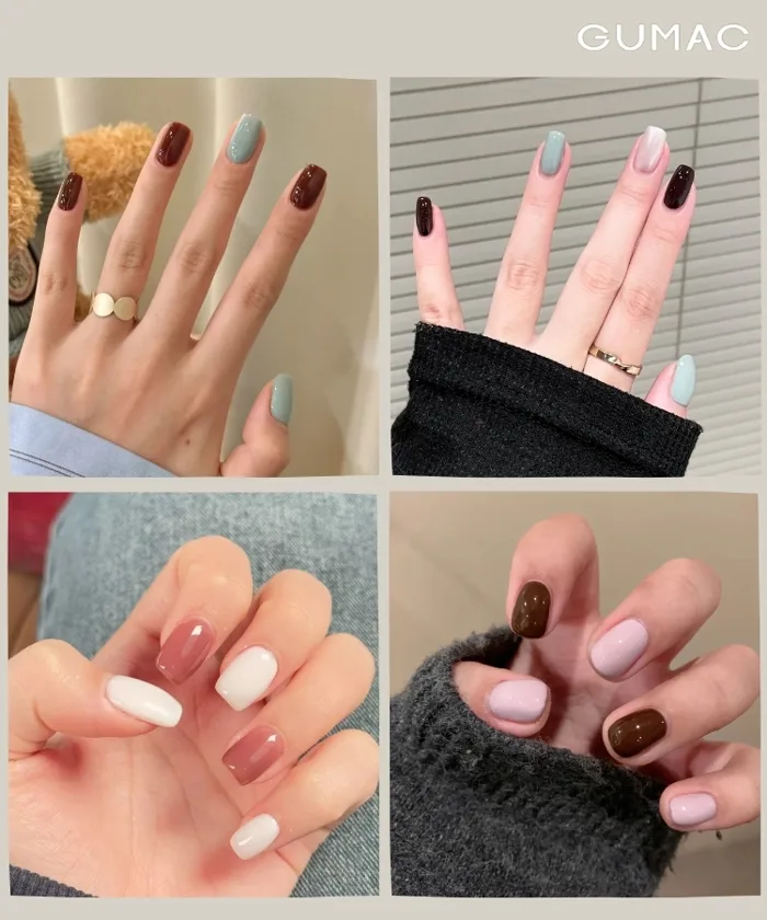 26 Mẫu nail trơn ĐƠN GIẢN, siêu đẹp và tôn da cho các nàng