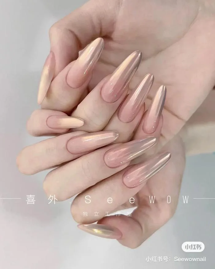 99+ mẫu nail móng nhọn tròn sang chảnh cho tay nàng thon dài điệu đà