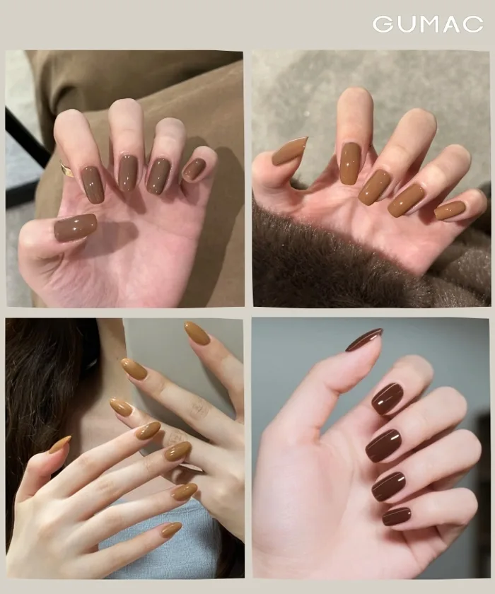 26 Mẫu nail trơn ĐƠN GIẢN, siêu đẹp và tôn da cho các nàng