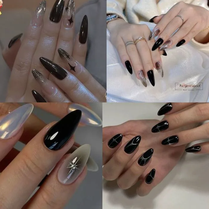 Tổng Hợp 10 Mẫu Nail Móng Nhọn Tròn Sang Chảnh, Quý Phái