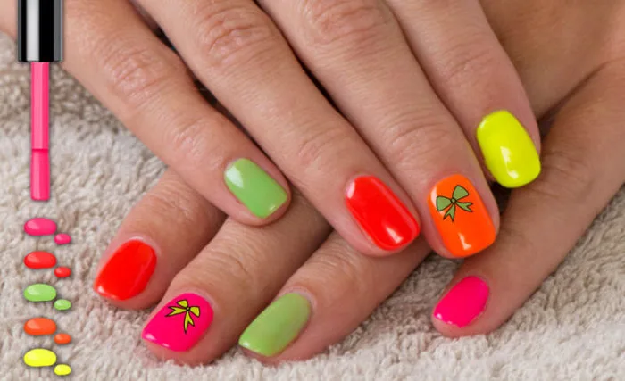 Những Mẫu Móng Neon Đầy Nổi Bật – Xu Hướng Nail Zone