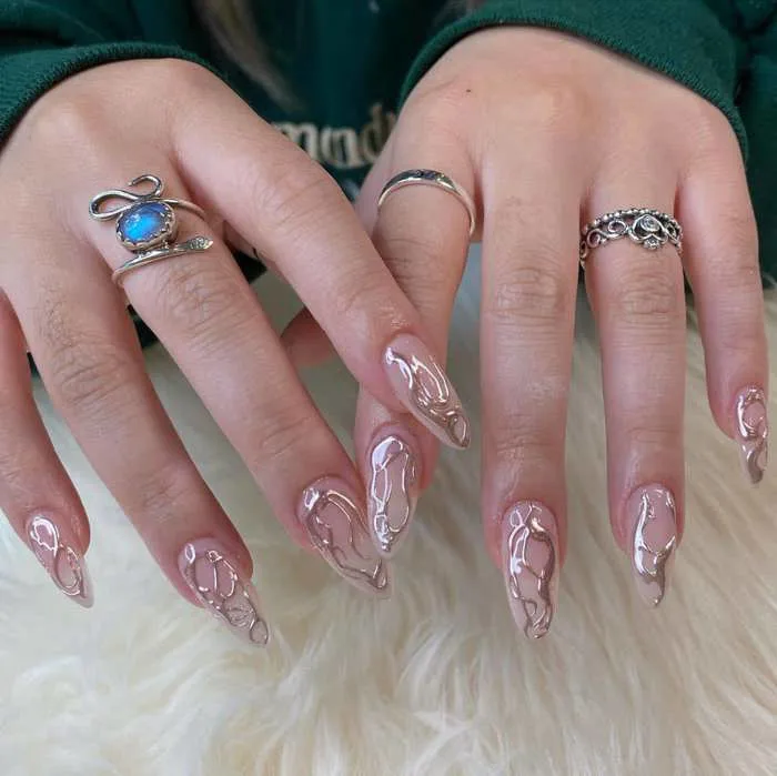 Khai xuân mẫu nail Tết 2024 cực “TRENDY” - Mỹ phẩm tóc chính hãng