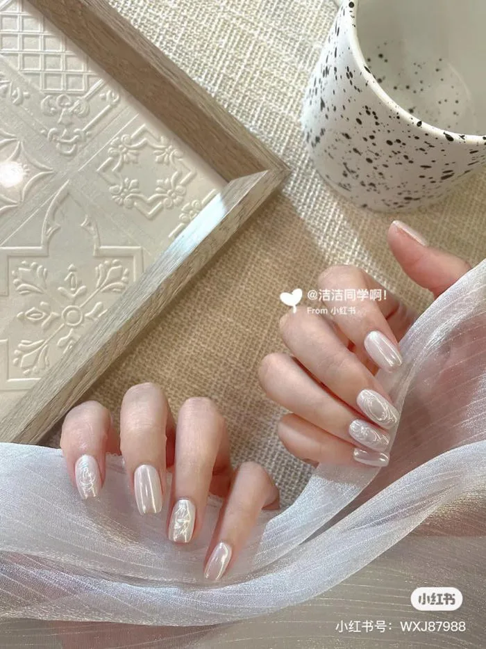 99+ mẫu nail tráng gương SANG CHẢNH khiến nàng không thể rời mắt