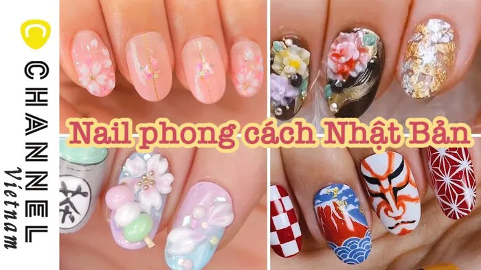 Những mẫu nail mang đậm phong cách Nhật Bản