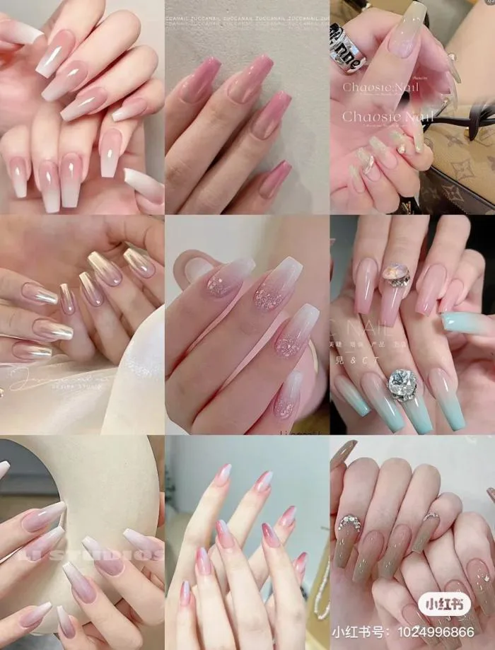 100+ mẫu nail ombre SÀNH ĐIỆU và THỜI THƯỢNG các nàng nên thử