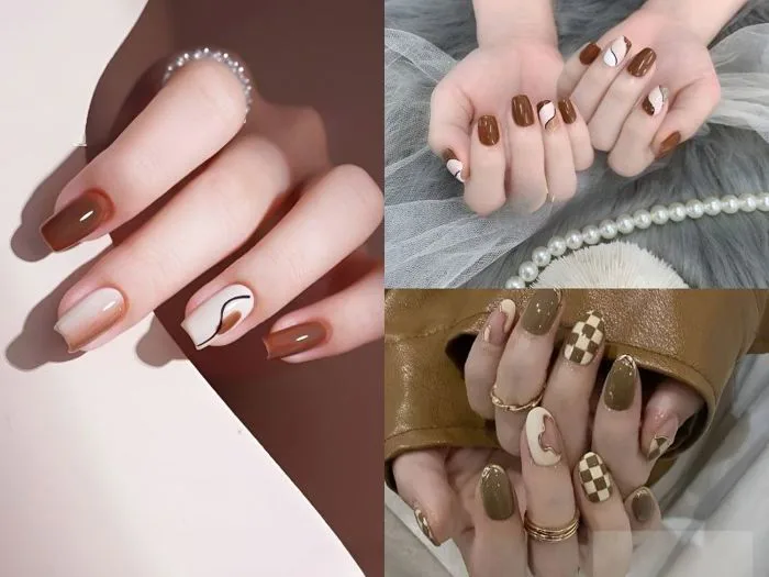 Top 40+ màu nail cho da ngăm đen sáng da, cực nổi bật