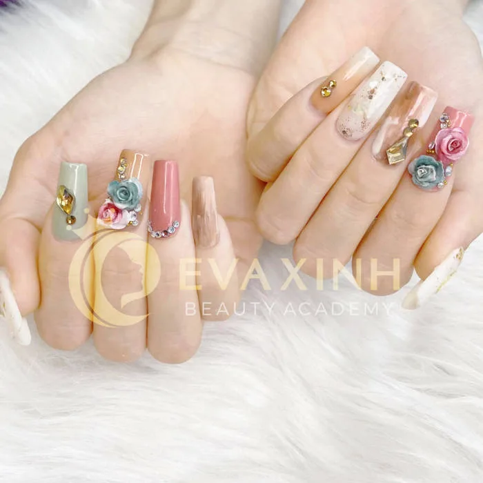 25 mẫu nail nhẹ nhàng đi học phù hợp cho mọi học sinh