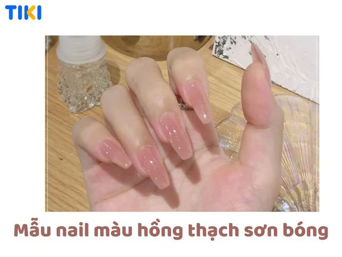 60+ Mẫu Nail Màu Hồng Thạch Nhẹ Nhàng, Nữ Tính, Trendy | TIKI