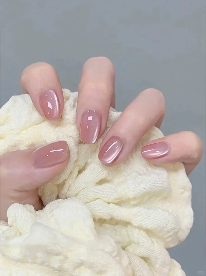 99+ mẫu nail sơn thạch trong trẻo, nhẹ nhàng dành cho nàng