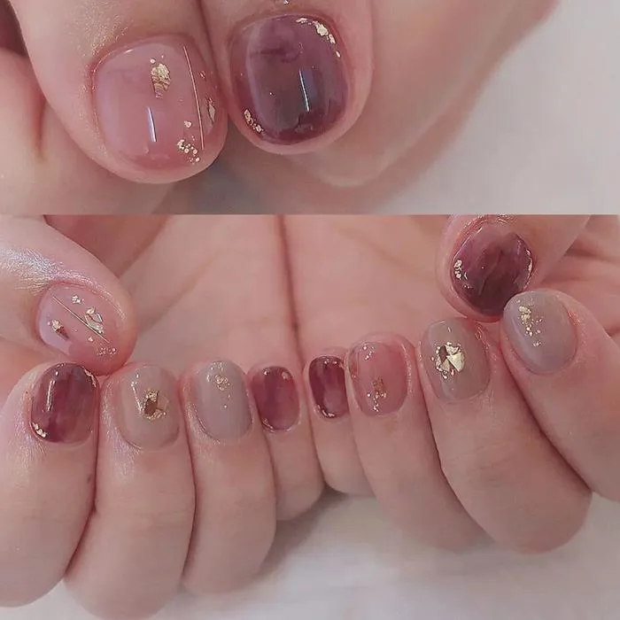 Bật mí những mẫu nail màu hồng thạch “hút hồn” chị em phụ nữ Sharon Nails