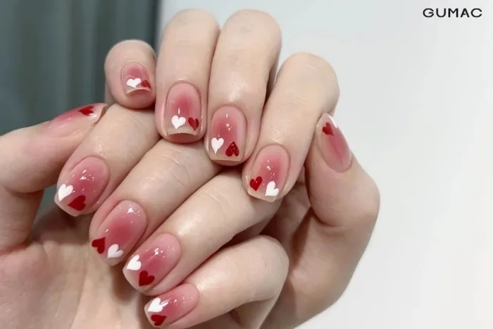 13+ Mẫu nail trái tim SIÊU XINH và dễ thương cho bạn gái