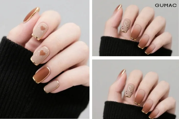 13+ Mẫu nail trái tim SIÊU XINH và dễ thương cho bạn gái