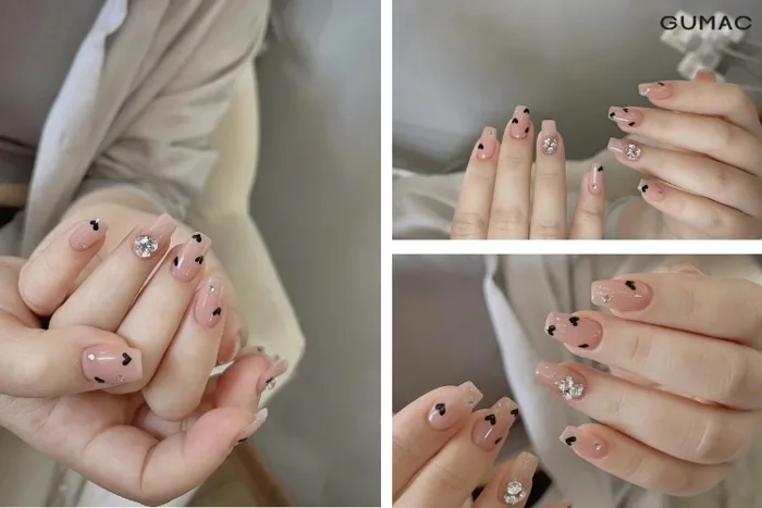 13+ Mẫu nail trái tim SIÊU XINH và dễ thương cho bạn gái