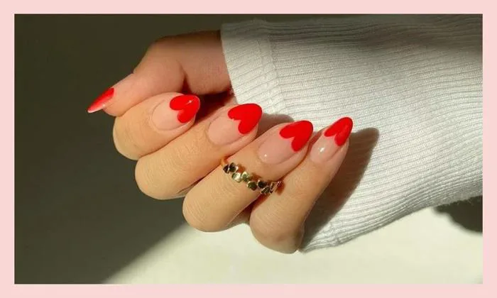 9+ Mẫu Nail trái tim đơn giản, cực xinh cho Valentine 2023