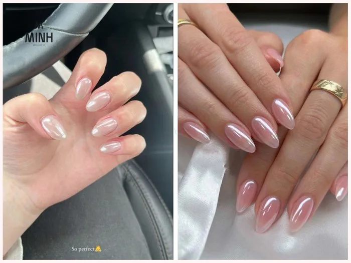 Top 25+ mẫu nail tráng gương sang chảnh giúp nàng “đổi gió” Tết này |  Minhshop.vn
