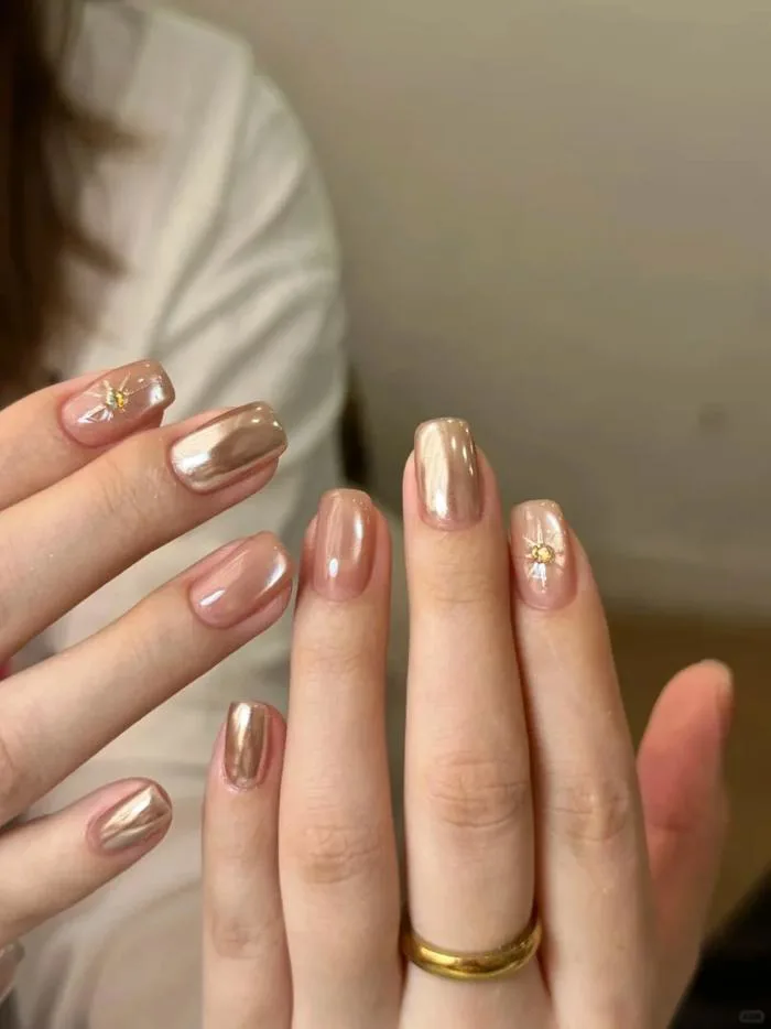99+ mẫu nail tráng gương SANG CHẢNH khiến nàng không thể rời mắt