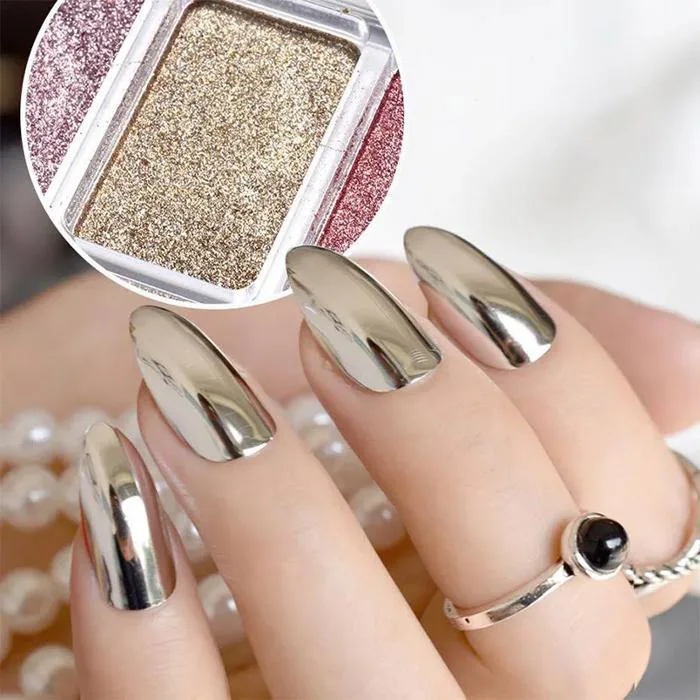 99+ mẫu nail tráng gương đẹp, xu hướng năm nay