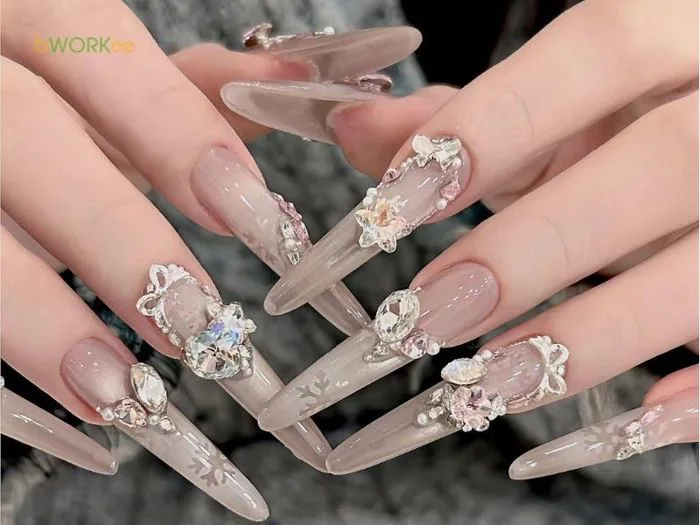 99+ Mẫu Nail Trung Quốc Hot Trend Douyin 2026