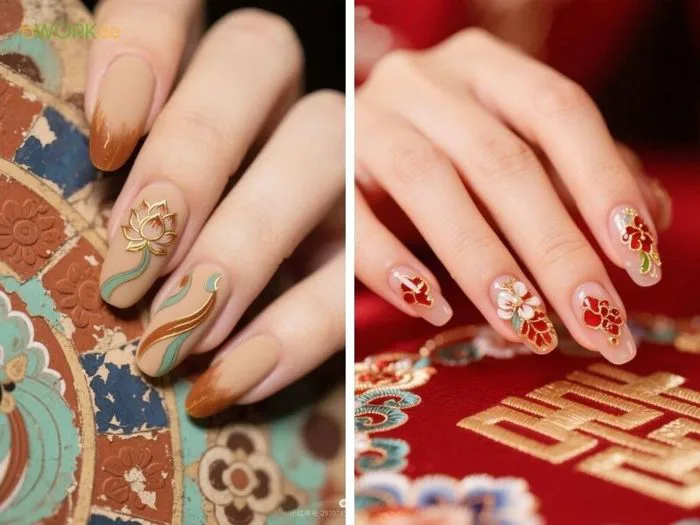 99+ Mẫu Nail Trung Quốc Hot Trend Douyin 2026