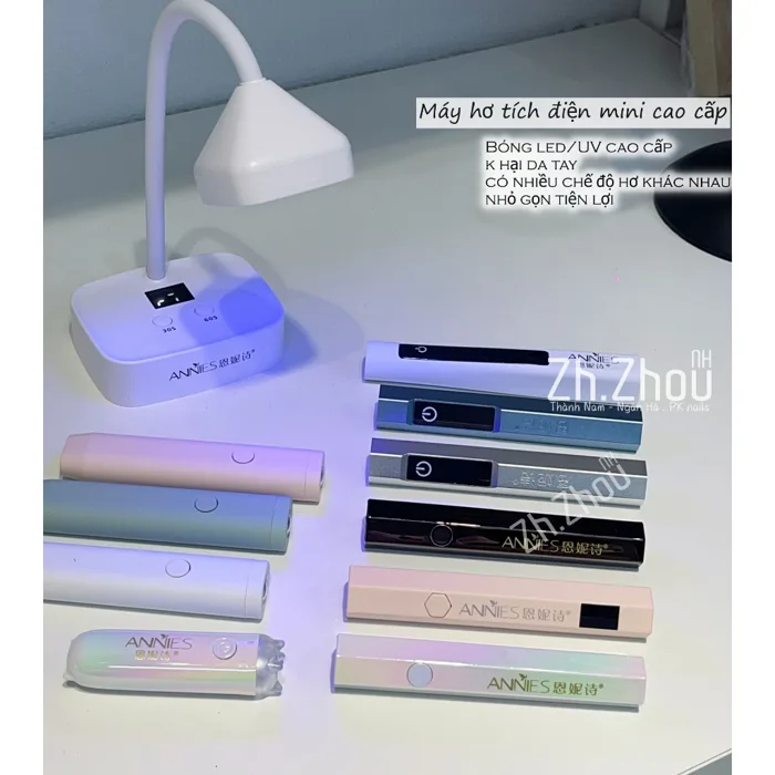 Đèn Hơ Mini ,máy hơ móng tay 1 bóng Cao Cấp (Sạc tích điện), đèn hơ LED/UV  , máy sấy gel, máy hơ mini