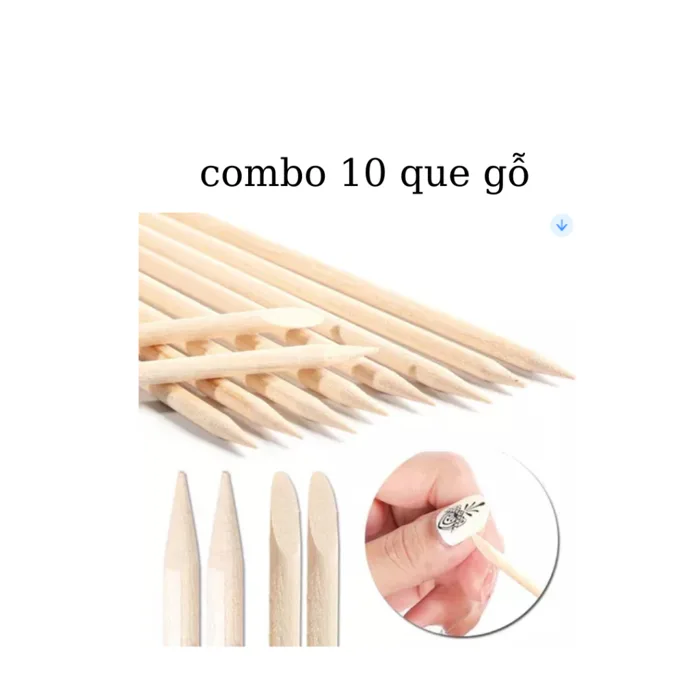 Miếng dán móng tay silicon trong suốt bền chắc, không cặn