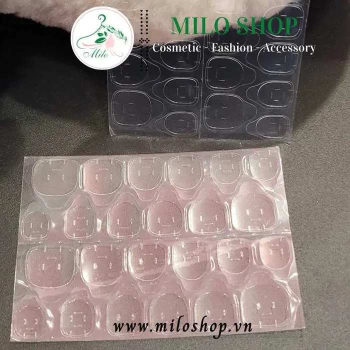 Miếng keo dán móng tay giả 2 mặt cao cấp (24 móng)
