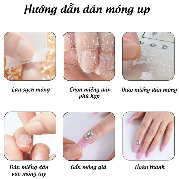 [NHẬP KHẨU] Hộp 24 Móng Tay Giả TOOLA Siêu Bền Nhiều Họa Tiết Xinh Xắn Nail  Box (Kèm Keo, Dán Móng Tiện Dụng)