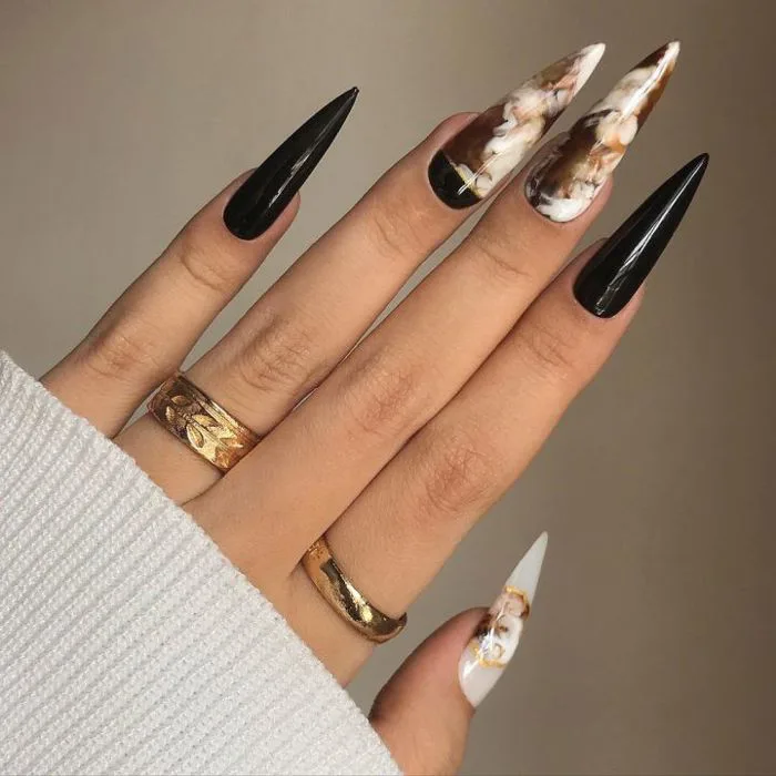 Móng Úp Thiết Kế Méh Nail Tặng Bộ Kit Tròn bầu ngắn 1.5cm L - Lazada |  Lazada Việt Nam