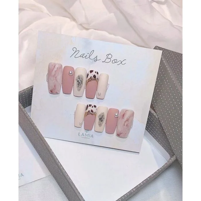 NAIL BOX - Móng úp thiết kế ( tặng kèm keo và dũa ) | Lazada Việt Nam