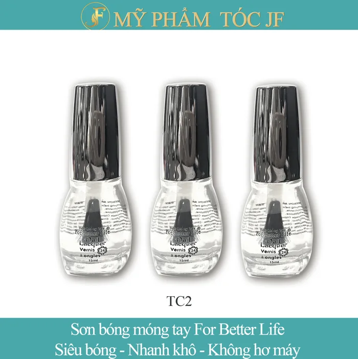 Sơn bóng móng tay cao cấp 16ml top coat (không cần hơ máy) | Lazada Việt Nam