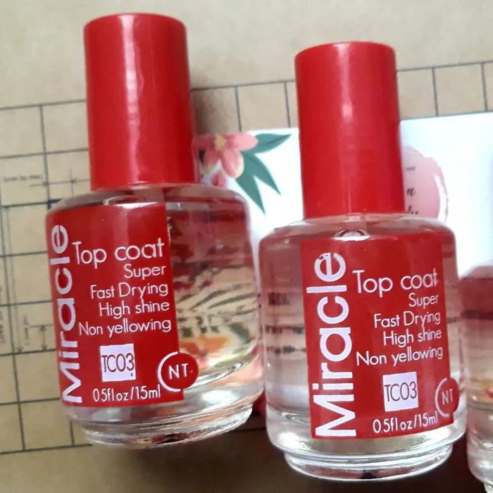 Sơn Bóng Mau Khô Topcoat Miracle TC03 – vivianbeauty