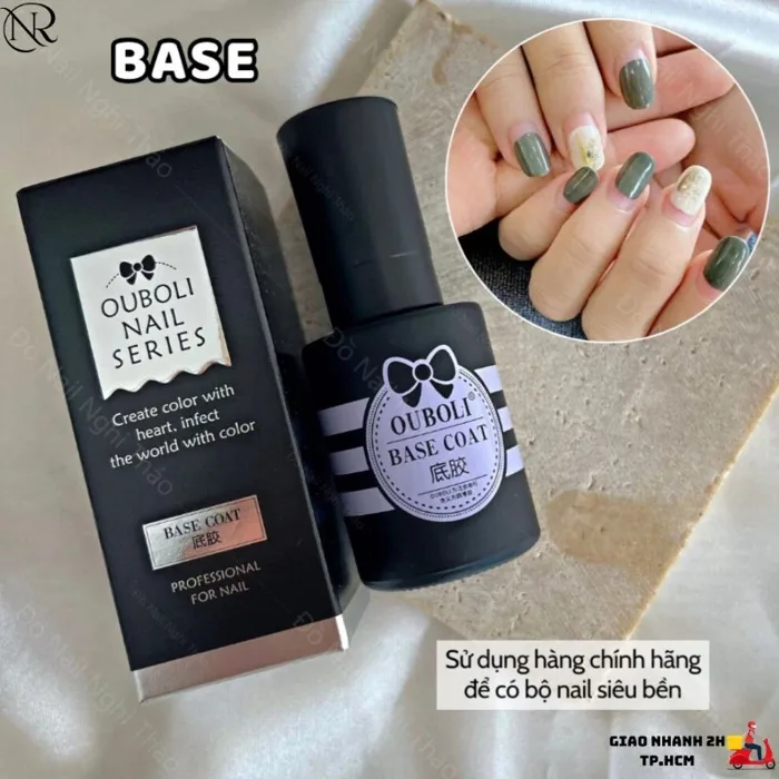 Base top cứng móng OUBOLI chính hãng 20ml - Sơn gel liên kết bền, top phủ  bóng móng nail - Nails Red | Shopee Việt Nam
