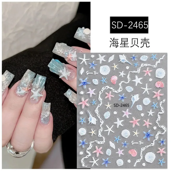 Sticker Dán Móng Tay 3D dập nổi 20 Mẫu Cute Hot Trend - Hình Dán Móng |  Shopee Việt Nam