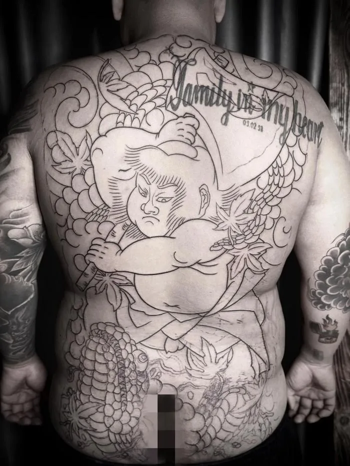 Hình Xăm Nhật Cổ (Irezumi) – Full 1 Bộ Phận Chỉ 3 Triệu (Phần Khung)