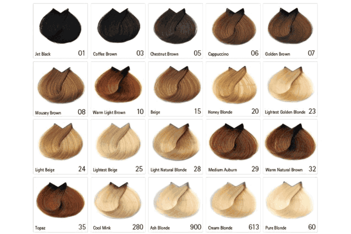 Cách đọc bảng màu nhuộm tóc hair color cream chuẩn Salon? - OHATO Giúp các  Salon tóc tại Việt Nam kinh doanh hiệu quả thông qua việc cung cấp các giải  pháp