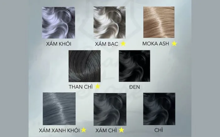 50+ Bảng Màu Nhuộm Tóc Đẹp, Hot Trend, Cực Tôn Da | TIKI