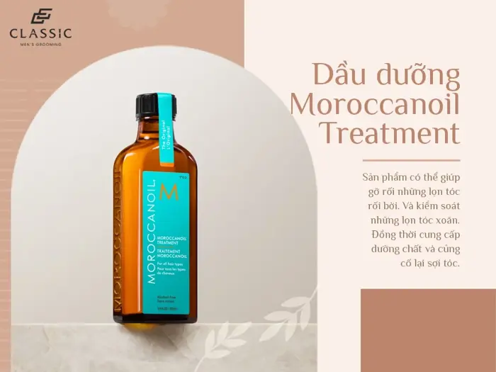 Dầu dưỡng tóc uốn giữ nếp giúp duy trì lọn tóc xoăn hiệu quả - Classic.vn